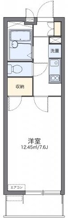 レオパレスドリームハイツ氷室の物件間取画像